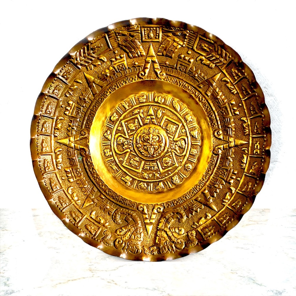 Azteca Calendar (Copper)
